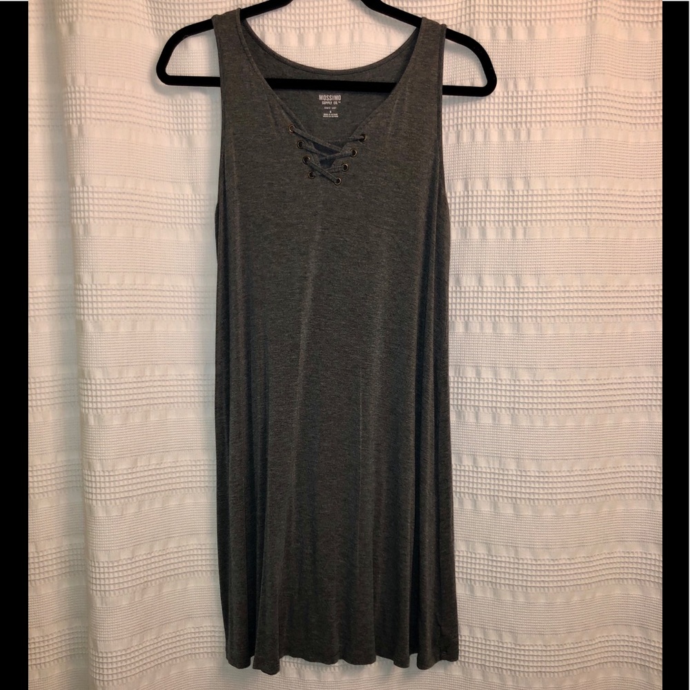 Grey tank dress